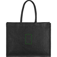 Bolsa Yute Negra 330 gr/m2 | Frontal | 60 x 95