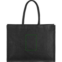 Bolsa Yute Negra 330 gr/m2 | Frontal | 95 x 140