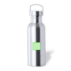 Botella 750ml Acero Inox con Asa | Centrado en el frontal | 30 x 30