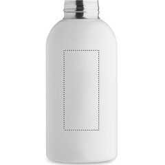 Botella de acero reciclado 500 ml | Frontal | 35 x 80