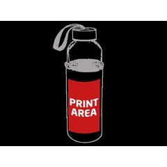 Botella de agua 500 ml con funda | Zona 3 | 80 x 100