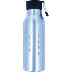 Botella de agua en aluminio con correa 500ml | Trasero
