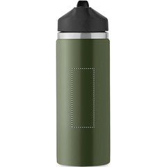 Botella Aislante Inox 500ml con Pajita | Frontal