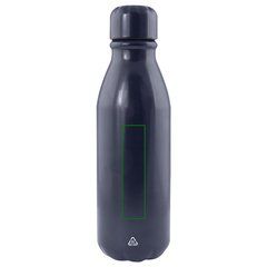 Botella de aluminio reciclado 550 ml | Trasera