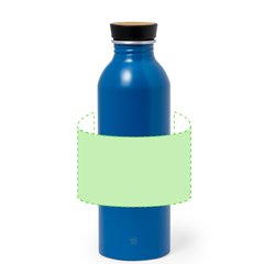 Botella Aluminio Reciclado 550ml | Alrededor del bidón | 150 x 100