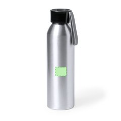 Botella Aluminio Reciclado 650ml | Centrado en el frontal | 25 x 20