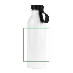 Botella de aluminio reciclado apto sublimación | Frontal