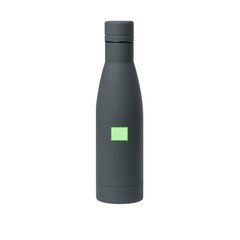 Botella Inox Tacto Goma 750ml | Centrado en el frontal | 25 x 20