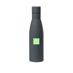 Botella Inox Tacto Goma 750ml | Centrado en el frontal | 30 x 30