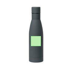 Botella Inox Tacto Goma 750ml | Centrado en el frontal | 50 x 50