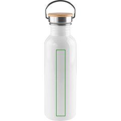 Botella Sublimación Acero INOX y Bambú 750ml | Frontal