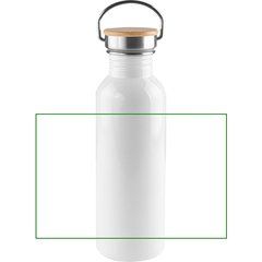 Botella Sublimación Acero INOX y Bambú 750ml | Frontal