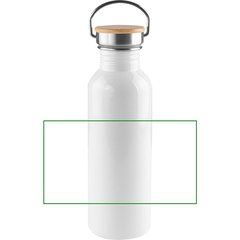 Botella Sublimación Acero INOX y Bambú 750ml | Frontal