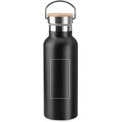Botella personalizada con nombre + inicial  Botella de agua acero  inoxidable térmica de doble Capa