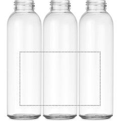Botella Vidrio 500ml con agarre | Circunferencia