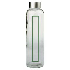 Botella Vidrio 500ml Tapa Metálica | Vertical