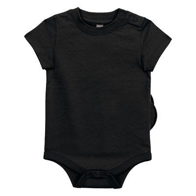 Body de bebé de algodón Black 12M