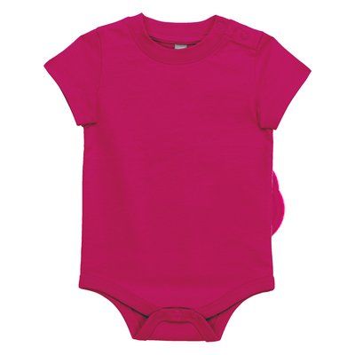 Body de bebé de algodón Fuchsia 9M