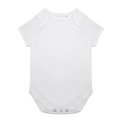 Body de bebé algodón orgánico White 12/18M