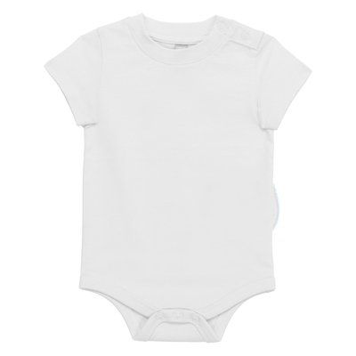 Body de bebé de algodón White 12M