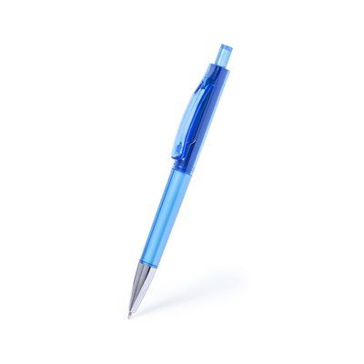 Bolígrafo en colores brillantes con pulsador