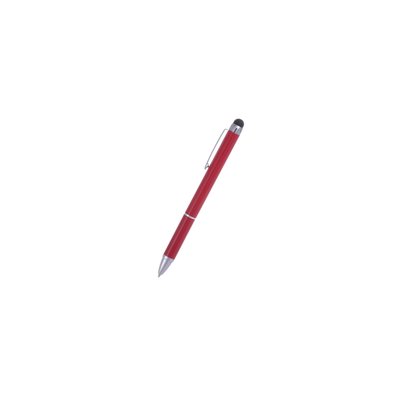 Bolígrafo con puntero táctil negro y cuerpo de color