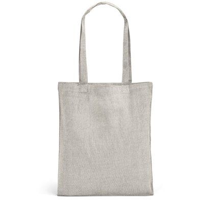 Bolsa 140g/m² Algodón y Poliéster Reciclado Gris Claro