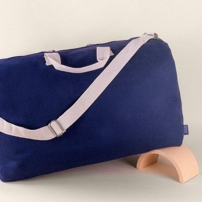 Bolsa algodón canvas reciclado Azul AZ