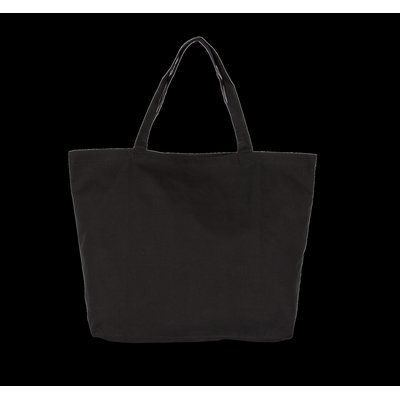 Bolsa de algodón extragrande Black