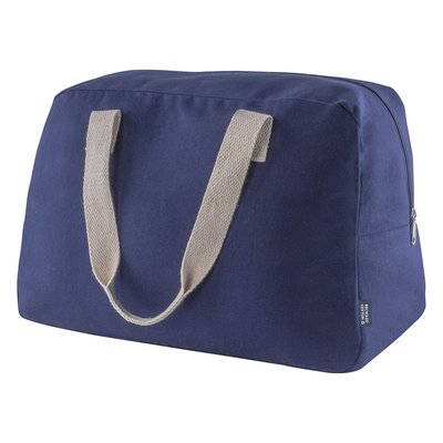 Bolsa de algodón reciclado azul