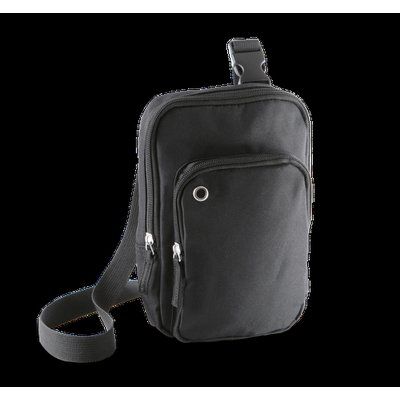 Bolsa bandolera con asa regulable Black