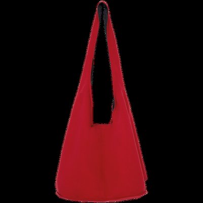 Bolsa bandolera de felpa Cierre magnético Hibiscus Red