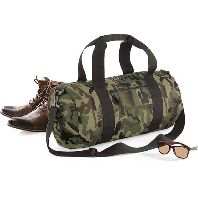 Bolsa barril estampada camuflaje