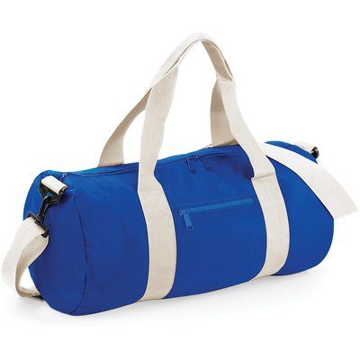 Bolsa Barril Poliéster 600D Bright Royal / Off White