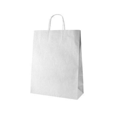 Bolsa blanca de papel eco