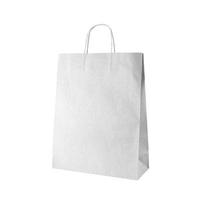 Bolsa blanca de papel eco