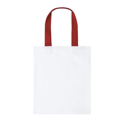 Bolsa Canvas 230g Reforzada Bicolor Roj