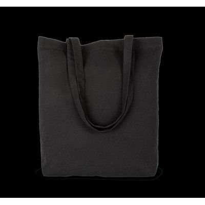 Bolsa clásica de algodón reciclado Black Jhoot