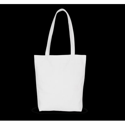 Bolsa clásica de algodón reciclado Blanco