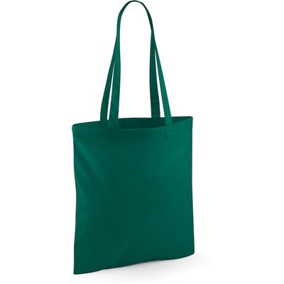 Bolsa de compra asas largas hombro Bottle Green