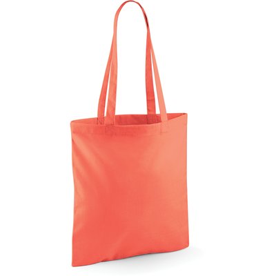 Bolsa de compra asas largas hombro Coral