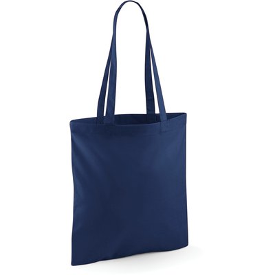 Bolsa de compra asas largas hombro French Navy