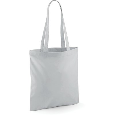 Bolsa de compra asas largas hombro Light Grey