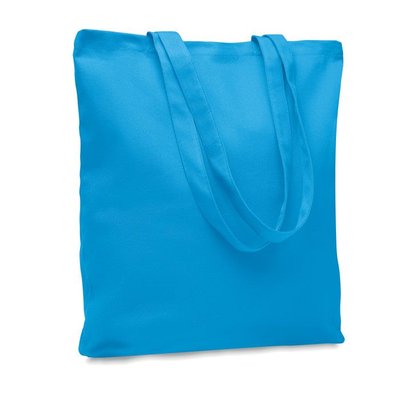 Bolsa de Compra Canvas 270 gr/m² Turquesa