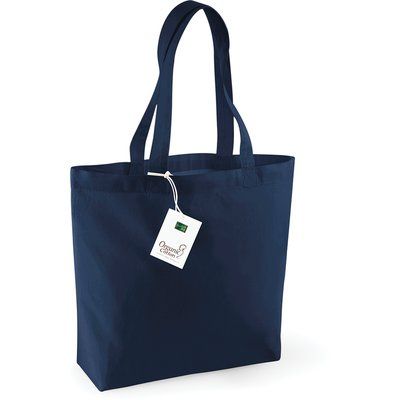 Bolsa de compra al hombro Navy