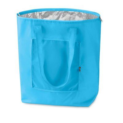 Bolsa de compra isotérmica plegable 13l Azul Claro