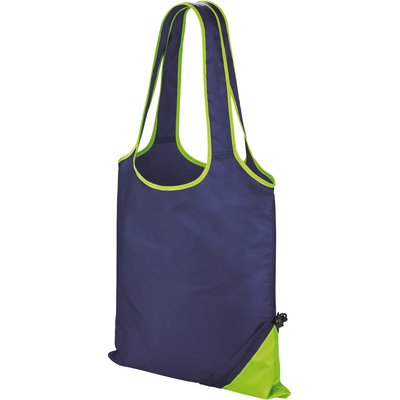 Bolsa de compra plegable Azul