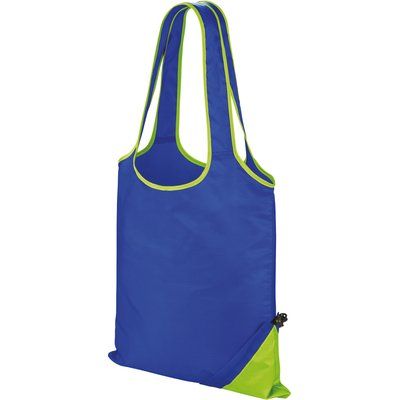 Bolsa de compra plegable Royal / Lime