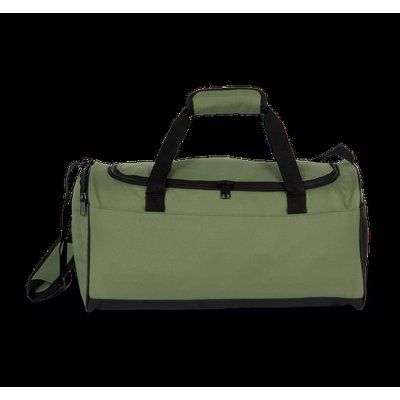 Bolsa de deporte con cremallera y bolsillo lateral Matcha Green