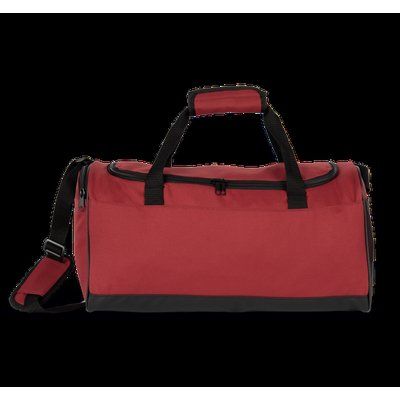 Bolsa de deporte con cremallera y bolsillo lateral Red Safran